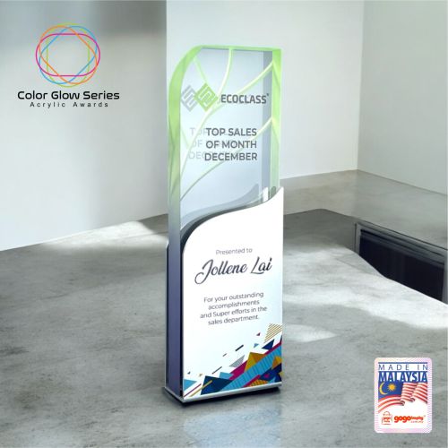 Exclusive Color Glow Acrylic Awards
